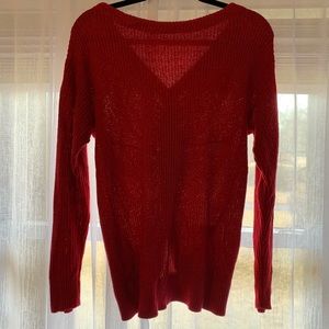 NEW Market & Spruce Open-Back Sweater